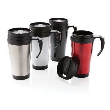 Logo trade promotional merchandise image of: Stainless steel mug