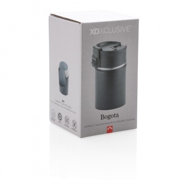 Logotrade promotional item image of: Bogota compact vacuum mug with ceramic coating