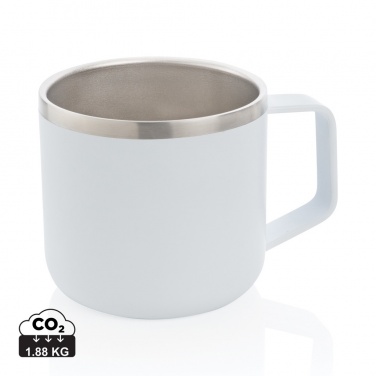 Logotrade business gift image of: Stainless steel camp mug