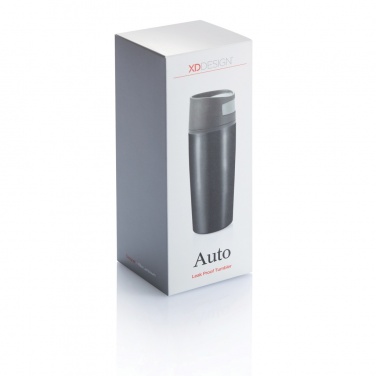 Logo trade corporate gifts image of: Auto leak proof tumbler