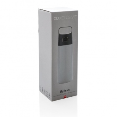 Logo trade promotional merchandise photo of: Hydrate leak proof lockable vacuum bottle