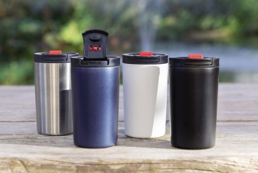 Logo trade promotional giveaways picture of: Double wall vacuum leakproof lock mug 300ml