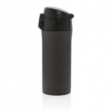 Logo trade promotional gifts picture of: Metallic easy lock vacuum mug