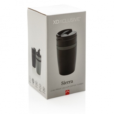 Logo trade advertising products image of: Sierra leak proof vacuum coffee tumbler