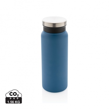 Logotrade promotional product picture of: RCS Recycled stainless steel vacuum bottle 600ML
