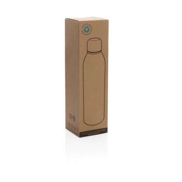 Logo trade business gift photo of: RCS Recycled stainless steel vacuum bottle 500ML