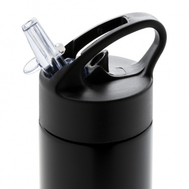 Logo trade corporate gifts picture of: Sport bottle with straw