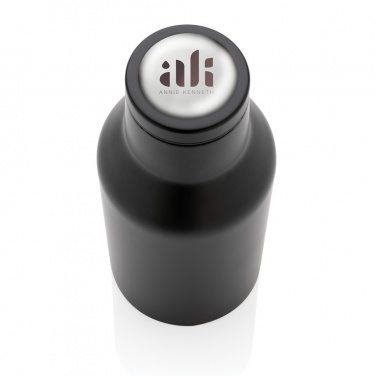 Logo trade promotional gifts image of: RCS Recycled stainless steel compact bottle