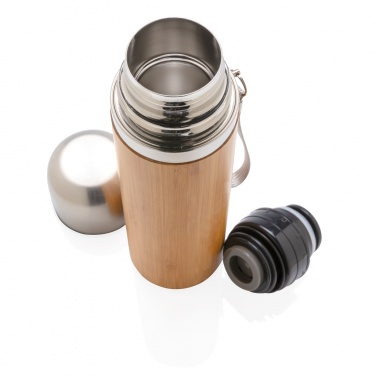 Logotrade corporate gifts photo of: Bamboo vacuum travel flask