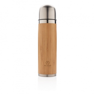 Logotrade promotional merchandise picture of: Bamboo vacuum travel flask