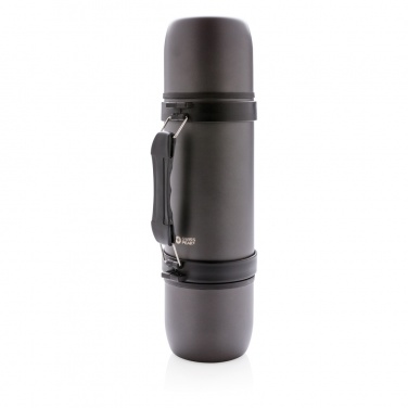Logo trade promotional items picture of: Vacuum flask with 2 cups