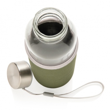 Logotrade promotional item image of: Glass bottle with neoprene sleeve