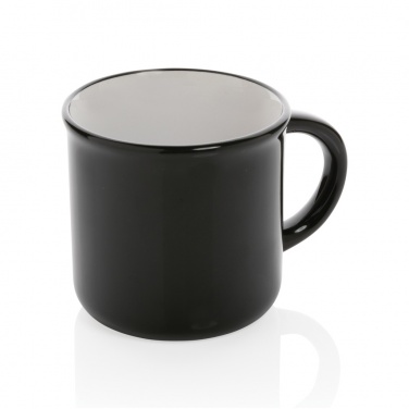 Logo trade promotional gifts picture of: Vintage ceramic mug 280ml