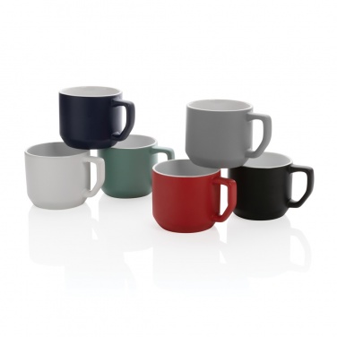 Logo trade corporate gift photo of: Ceramic modern mug 350ml
