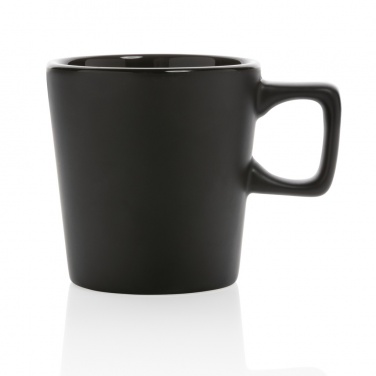 Logo trade promotional gifts image of: Ceramic modern coffee mug 300ml
