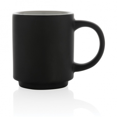Logo trade promotional gifts image of: Ceramic stackable mug 180ml