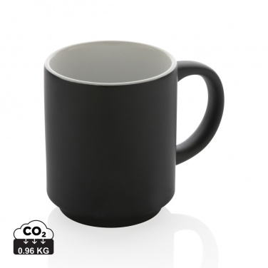 Logotrade promotional products photo of: Ceramic stackable mug 180ml