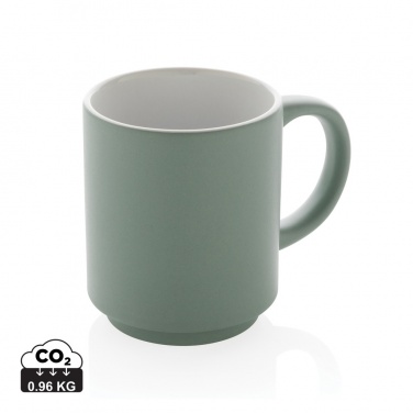 Logo trade promotional merchandise photo of: Ceramic stackable mug 180ml
