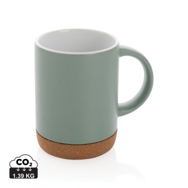 Logotrade promotional merchandise photo of: Ceramic mug with cork base 280ml