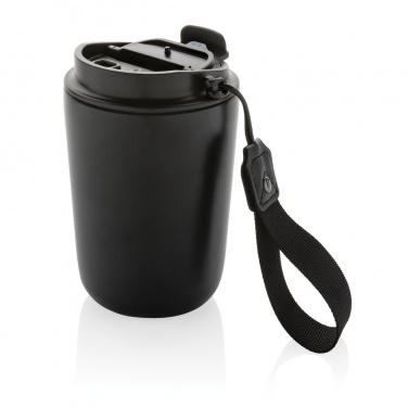 Logo trade advertising products picture of: Cuppa RCS re-steel vacuum tumbler with lanyard