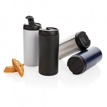Logo trade promotional merchandise image of: Metro RCS Recycled stainless steel tumbler
