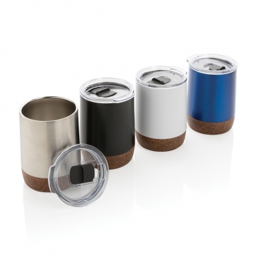 Logo trade promotional merchandise photo of: RCS Re-steel cork small vacuum coffee mug