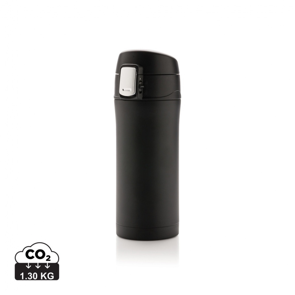 Logo trade advertising product photo of: RCS Recycled stainless steel easy lock vacuum mug