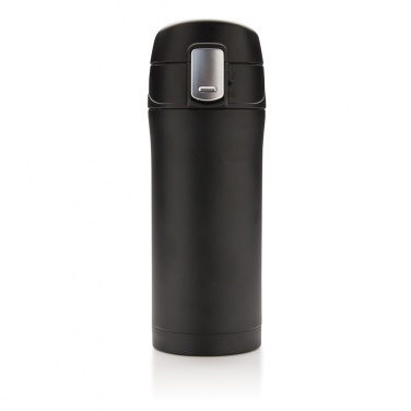 Logotrade promotional item picture of: RCS Recycled stainless steel easy lock vacuum mug