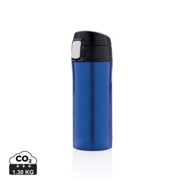 Logo trade promotional items image of: RCS Recycled stainless steel easy lock vacuum mug