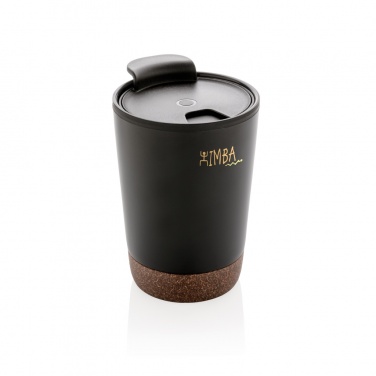 Logotrade promotional merchandise image of: GRS RPP stainless steel cork coffee tumbler