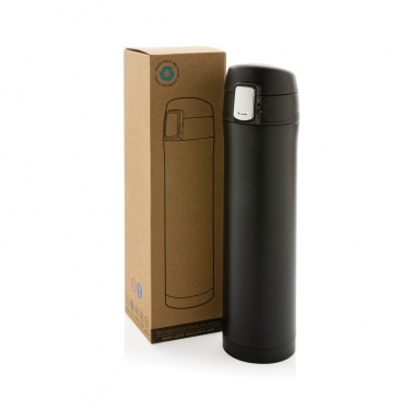Logo trade promotional product photo of: RCS Re-steel easy lock vacuum flask