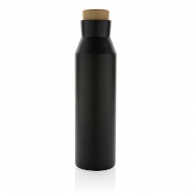 Logo trade promotional giveaway photo of: Gaia RCS certified recycled stainless steel vacuum bottle