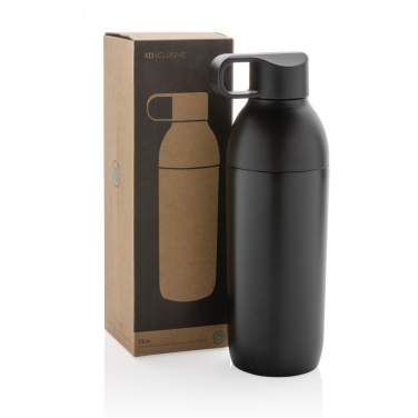 Logo trade promotional giveaways picture of: Flow RCS recycled stainless steel vacuum bottle