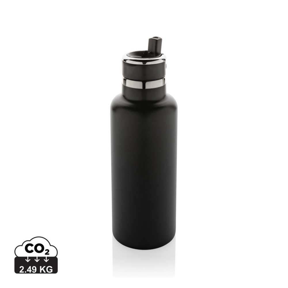 Logotrade promotional merchandise image of: Hydro RCS recycled stainless steel vacuum bottle with spout