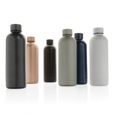 Logo trade promotional merchandise picture of: RCS Recycled stainless steel Impact vacuum bottle
