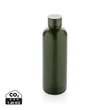 Logotrade advertising product picture of: RCS Recycled stainless steel Impact vacuum bottle