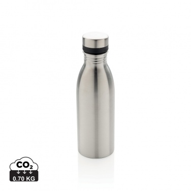 Logo trade corporate gift photo of: RCS Recycled stainless steel deluxe water bottle