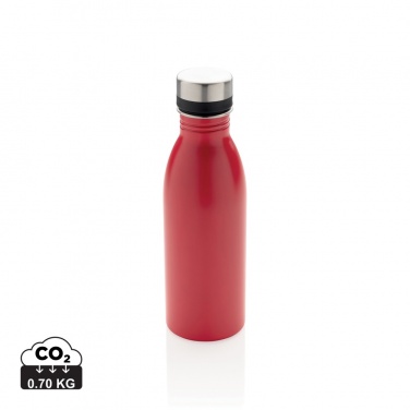 Logotrade promotional items photo of: RCS Recycled stainless steel deluxe water bottle