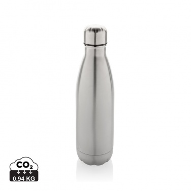 Logo trade promotional giveaways picture of: Eureka RCS certified re-steel single wall water bottle