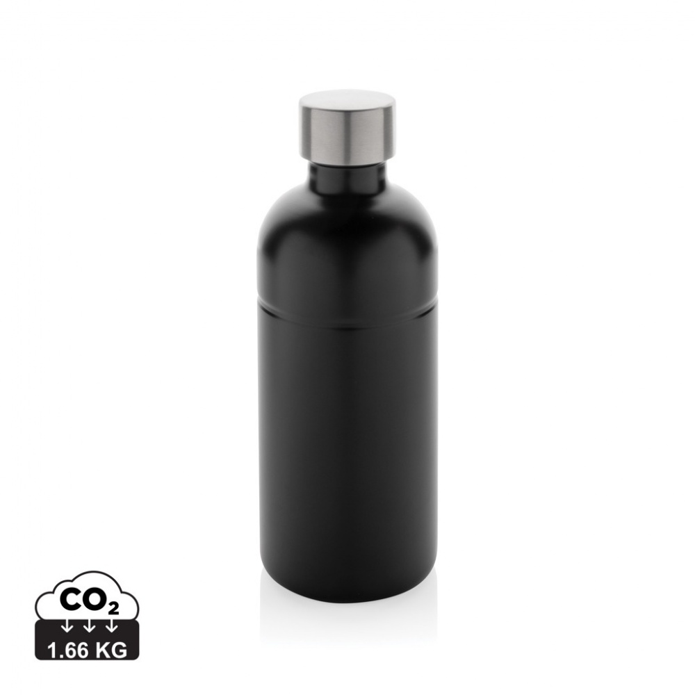 Logo trade promotional gift photo of: Soda RCS certified re-steel carbonated drinking bottle
