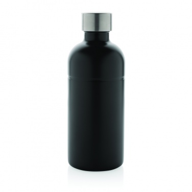 Logo trade corporate gifts image of: Soda RCS certified re-steel carbonated drinking bottle