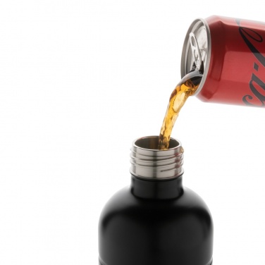 Logotrade promotional item image of: Soda RCS certified re-steel carbonated drinking bottle