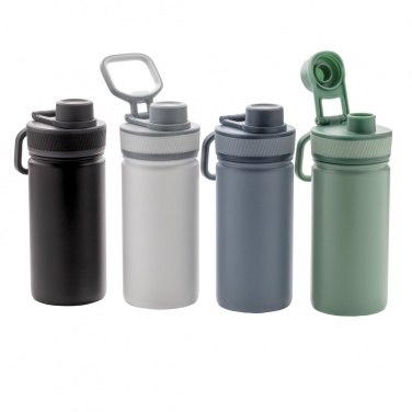 Logotrade promotional giveaway picture of: Vacuum stainless steel bottle with sports lid 550ml