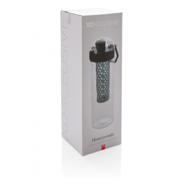 Logotrade promotional product picture of: Honeycomb lockable leak proof infuser bottle