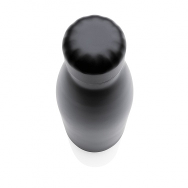 Logo trade advertising product photo of: Solid colour vacuum stainless steel bottle 500 ml