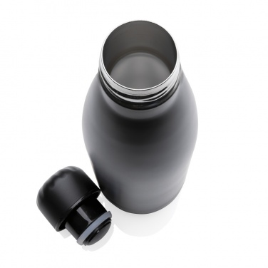 Logo trade promotional merchandise photo of: Solid colour vacuum stainless steel bottle 500 ml