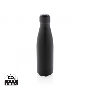 Logo trade promotional items picture of: Solid colour vacuum stainless steel bottle 500 ml