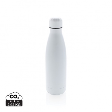 Logotrade promotional giveaways photo of: Solid colour vacuum stainless steel bottle 500 ml