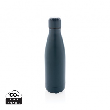 Logotrade business gift image of: Solid colour vacuum stainless steel bottle 500 ml