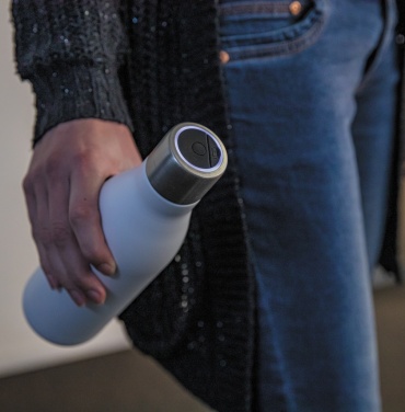 Logo trade corporate gifts picture of: UV-C steriliser vacuum stainless steel bottle